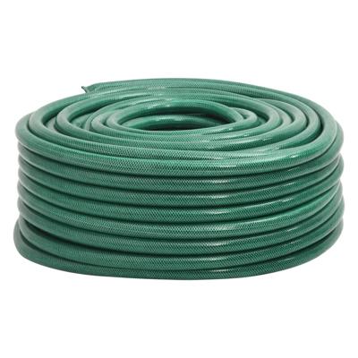 VidaXL Tuinslang 1'' 50 m pvc groen