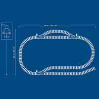 LEGO® City 60205 rechte en gebogen rails - thumbnail