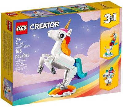 Bouwspel Lego Creator Magic Unicorn 31140 3 in 1 145 Onderdelen