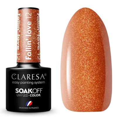 Claresa uv/led gellak 5ml fallin' love 12 Claresa uv/led gellak 5ml fallin' love 12