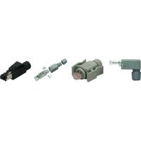 HELU RJ45-connector 802920 Stekker, recht Aantal polen (sensoren) 8P8C Grijs 1 stuk(s) - thumbnail