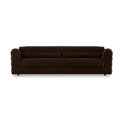 HKliving Club bank royal velvet Espresso