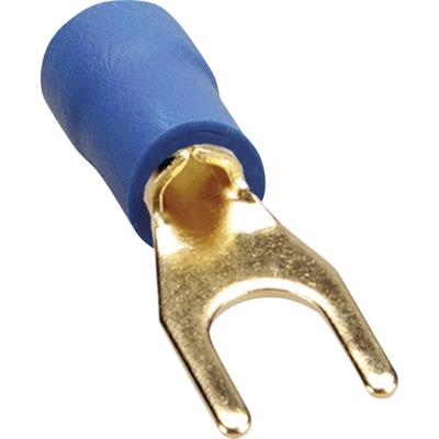 Sinuslive 10324 Vorkkabelschoen Schachtdiameter=2.5 mm Deels geïsoleerd Blauw 10 stuk(s)