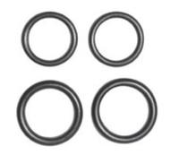 Kirchhoff O-ring-Sortiment, rubber, 9 x 14 x 2,5/14 x 19 x 2,5 mm, voor draaibare uitloop 1/2" 3/4" (2x2) - 98696380 - thumbnail