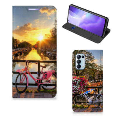 OPPO Find X3 Lite | Book Cover | Amsterdamse Grachten