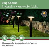 Paulmann Poller Plate 94312 Verlichtingssysteem Plug&Shine LED 6.1 W Warmwit Antraciet - thumbnail