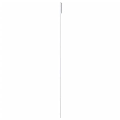 VidaXL Schuifdeur 102,5x205 cm mat esg-glas en aluminium wit - thumbnail
