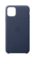 Apple leather case iPhone 11 Pro Max Midnight Blue - thumbnail