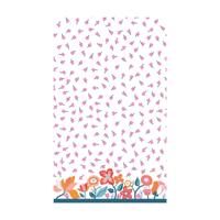 Duni Tafellaken Vibrant Bloom 138x220 - thumbnail