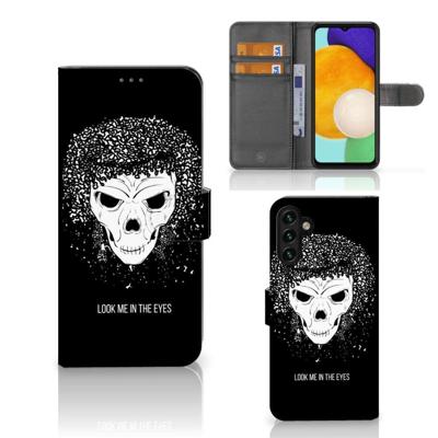 Telefoonhoesje met Naam Samsung Galaxy A04s | Samsung Galaxy A13 5G Skull Hair Telefoonhoesje met Naam Samsung Galaxy A04s | Samsung Galaxy A13 5G Skull Hair