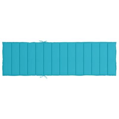 VidaXL Ligbedkussen oxford stof turquoise