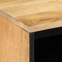 Tv-meubel 80x31,5x46 cm massief mangohout bruin - thumbnail