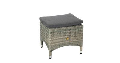 Hocker Kingston Chocolate Taupe Oosterik Home - Oosterik home
