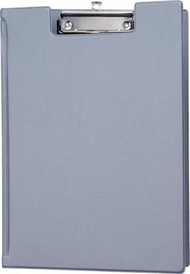 Klembordmap maul a4 staand penlus pvc zilvergrijs
