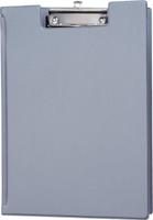Klembordmap maul a4 staand penlus pvc zilvergrijs - thumbnail