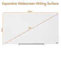 Glasbord Nobo Impresssion Pro 99,3x55,9cm briljant wit - thumbnail