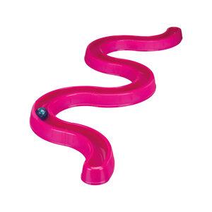 TRIXIE interactief kattenspeelgoed FLASHING BALL RACE, KUNSTSTOF, 65 × 31 CM, ROZE - 41413