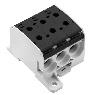 Weidmüller 2874570000 Verdeelblok Schroeven Lichtgrijs, Zwart 1 stuk(s)