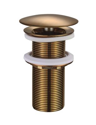 Vaste Waste Wiesbaden Caral Verlengd 5/4" Geborsteld Brons Koper