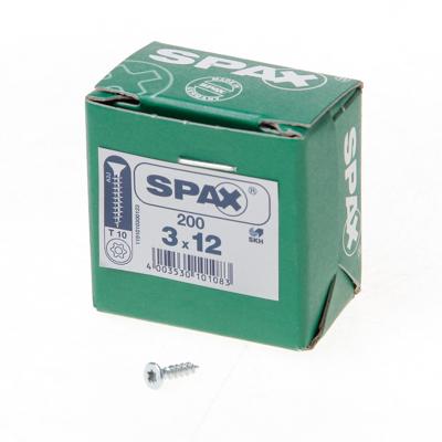 SPAX 1191010300123 R 88091 Senkkopf/T-STAR Verzonken houtschroef 3 mm 12 mm T-STAR plus Staal WIROX 200 stuk(s) SPAX 1191010300123 R 88091 Senkkopf/T-STAR Verzonken houtschroef 3 mm 12 mm T-STAR plus Staal WIROX 200 stuk(s)