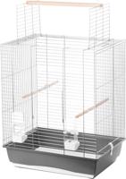 Interzoo Vogelkooi big ara zilver/grijs - thumbnail