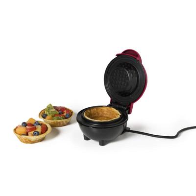 Wafelbakjesmaker - rood - 350 watt Wafelbakjesmaker - rood - 350 watt