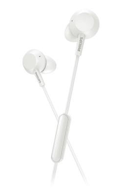 Philips 3000 series TAE4105WT/00 hoofdtelefoon/headset In-ear Wit 3,5mm-connector