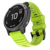 By Qubix - Siliconen bandje - Groen - Compatible met Garmin Fenix 8-51mm - Compatible Garmin bandje - thumbnail