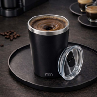 Self Stirring Mug Deluxe - Zwart - 350ml - USB-C - thumbnail
