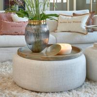 Rivièra Maison Salontafel 'Babylon' Met dienblad, 91cm - thumbnail