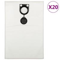 VidaXL Stofzuigerzakken voor bosch gas - starmix 20 st - thumbnail