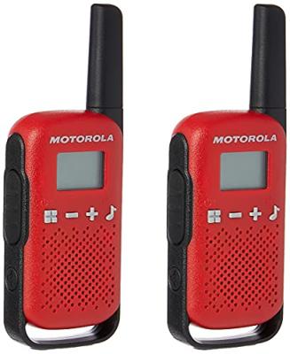 Motorola TALKABOUT T42 twee-weg radio 16 kanalen Zwart, Rood - thumbnail