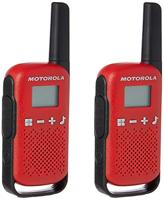 Motorola TALKABOUT T42 twee-weg radio 16 kanalen Zwart, Rood - thumbnail