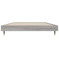 Bedframe bewerkt hout grijs sonoma eikenkleurig 90x200 cm - thumbnail