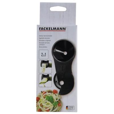 Fackelmann food&more spiraal/julienne snijder zwart