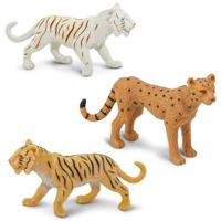 Safari speelfigurenset Big Cats junior 9-delig - thumbnail