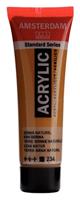 Royal Talens Amsterdam Standard Series Acrylverf Tube 20 ml - Sienna Naturel 234 - thumbnail