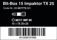 Wera Impaktor 05057775001 Bitset 15-delig - thumbnail