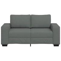 2-zitsbank 160x77x82 cm stof donkergrijs - thumbnail