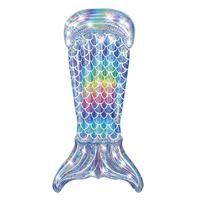 Bestway Luchtmatras Opblaasbare Sirene Iridees 193x101 cm Strand en Zwembad 43413 - thumbnail