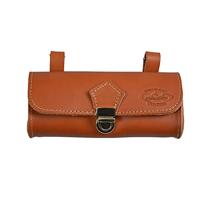 Selle Monte Grappa Monte grappa zadeltas leer cognac met logo - thumbnail