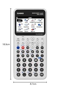 Wetenschappelijke rekenmachine Casio Wit - thumbnail