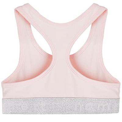 Name it 2-pak meisjes Topje - Zwart Solid - Meisjes katoenen bralette - BH Top