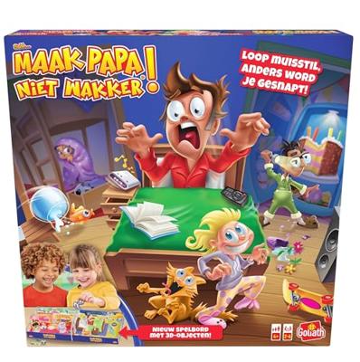 Sshh maak papa niet wakker