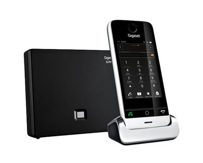 Gigaset SL910 telefoon - draadloze telefoon/handset - met kleurendisplay/design telefoon/draadloze telefoon - handsfree bellen - zwart