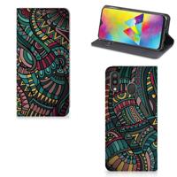 Samsung Galaxy M20 | Hoesje met Magneet | Aztec - thumbnail