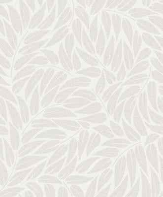 Noordwand Behang met bladeren motief - 35794