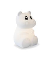 Nachtlampje Neushoorn - Kidynight - KIDYWOLF wit - thumbnail