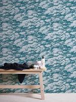 Architects Paper Jungle Chic blauw behang | 377053 - thumbnail