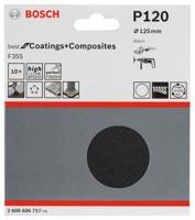 Bosch Accessories 2608606757 Schuurpapier voor schuurschijf Ongeperforeerd Korrelgrootte (num) 120 (Ø) 125 mm 10 stuk(s) - thumbnail